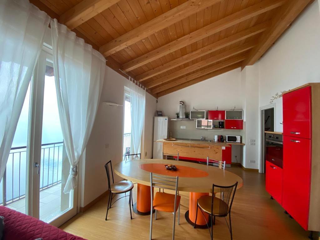 Luxury Penthouse With Big Terrace Apartment Argegno Exterior foto