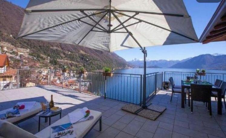 Luxury Penthouse With Big Terrace Apartment Argegno Exterior foto